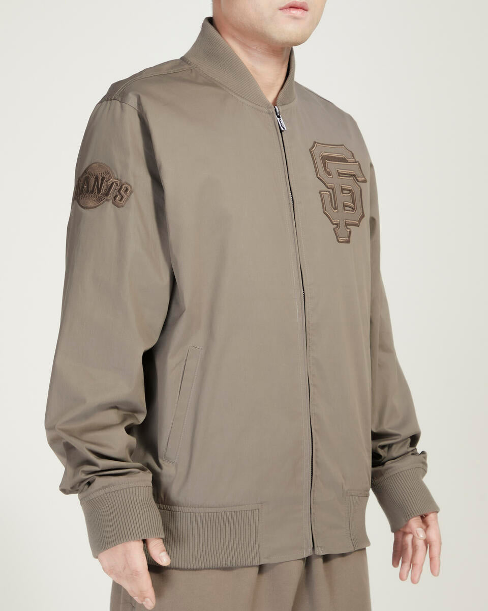 Pro Standard San Francisco Giants Neutral Twill Jacket