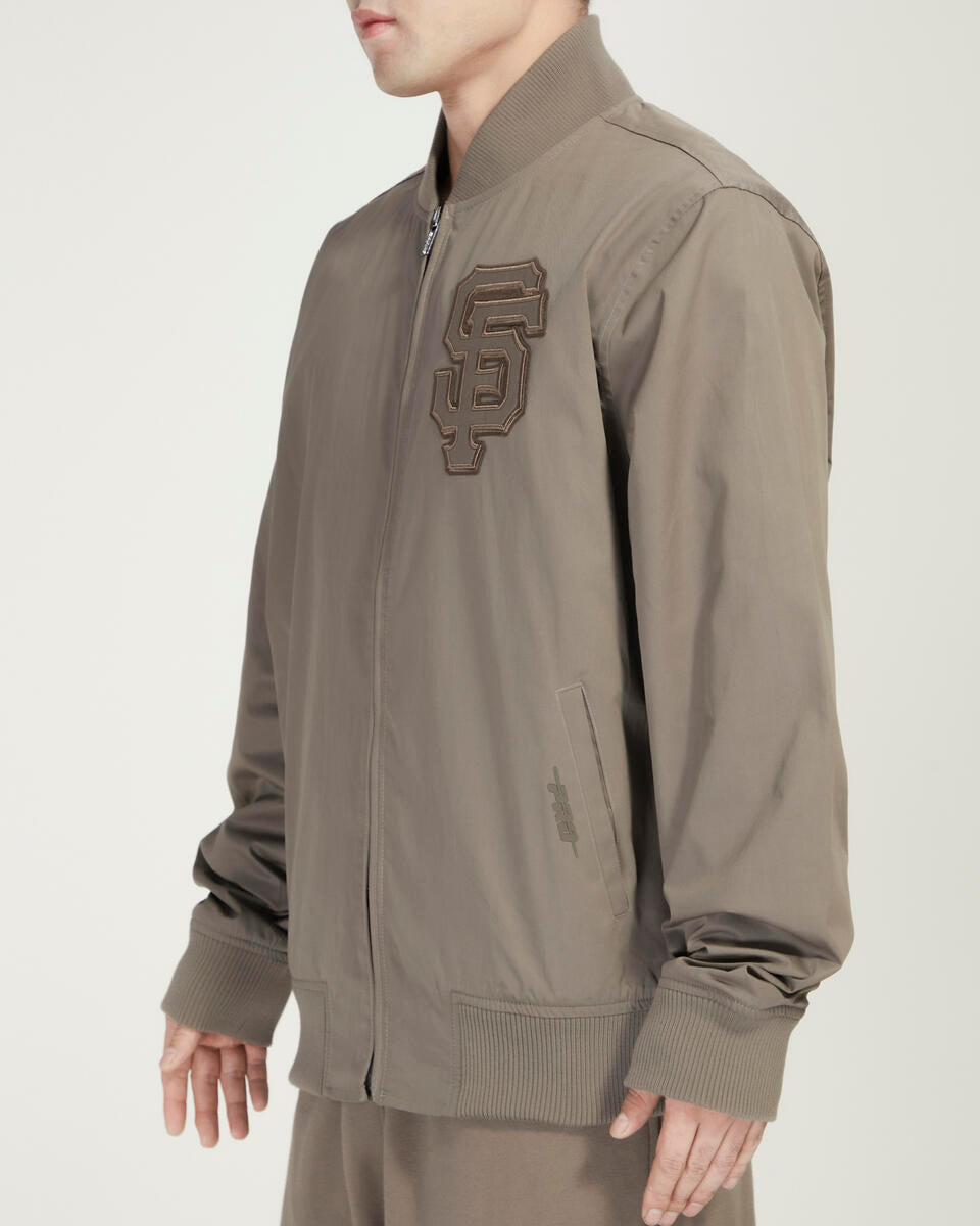 Pro Standard San Francisco Giants Neutral Twill Jacket