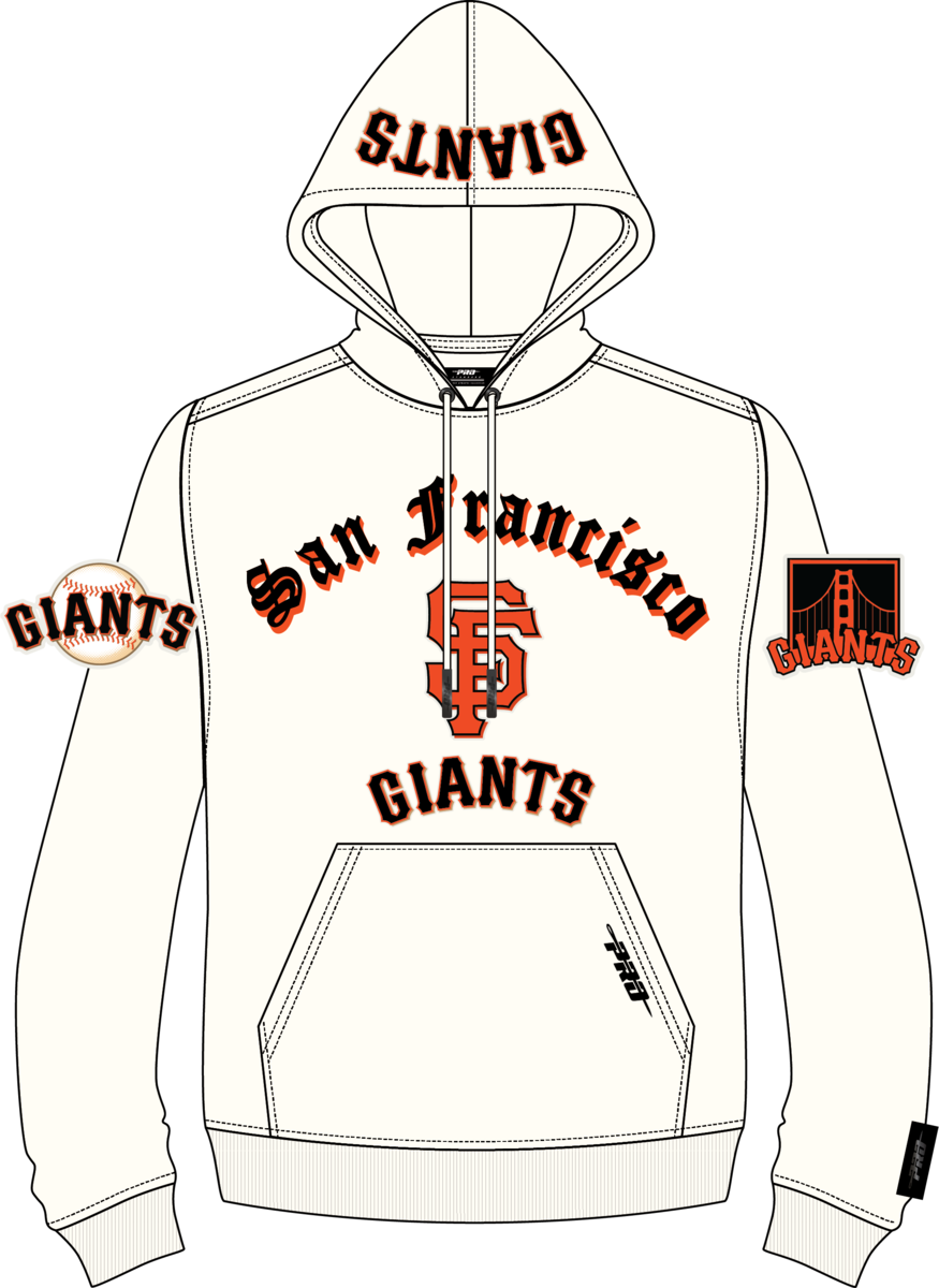 Pro Standard San Francisco Giants Old English FLC Po Hoodie