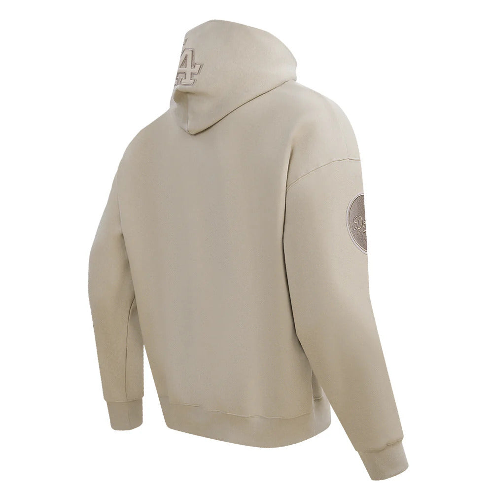 Pro Standard Los Angeles Dodgers Taupe Tonal Pullover Hoody