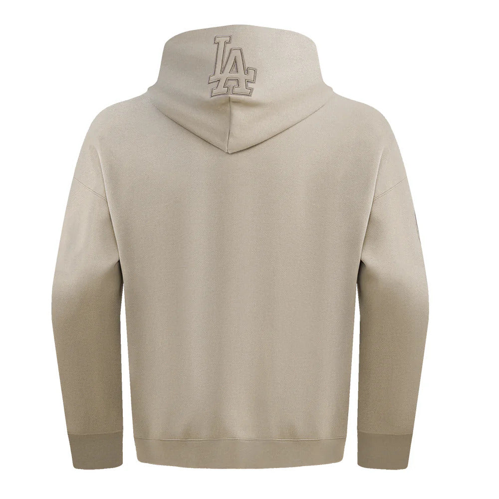 Pro Standard Los Angeles Dodgers Taupe Tonal Pullover Hoody