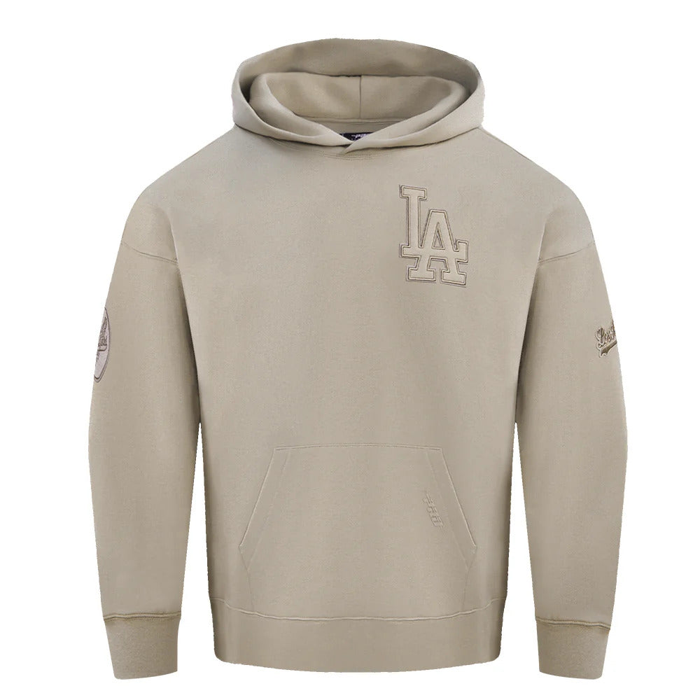 Pro Standard Los Angeles Dodgers Taupe Tonal Pullover Hoody