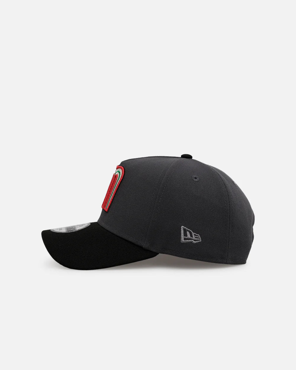 New Era Mexico WBC 9FORTY A-Frame Snapback Hat-Graphite Grey