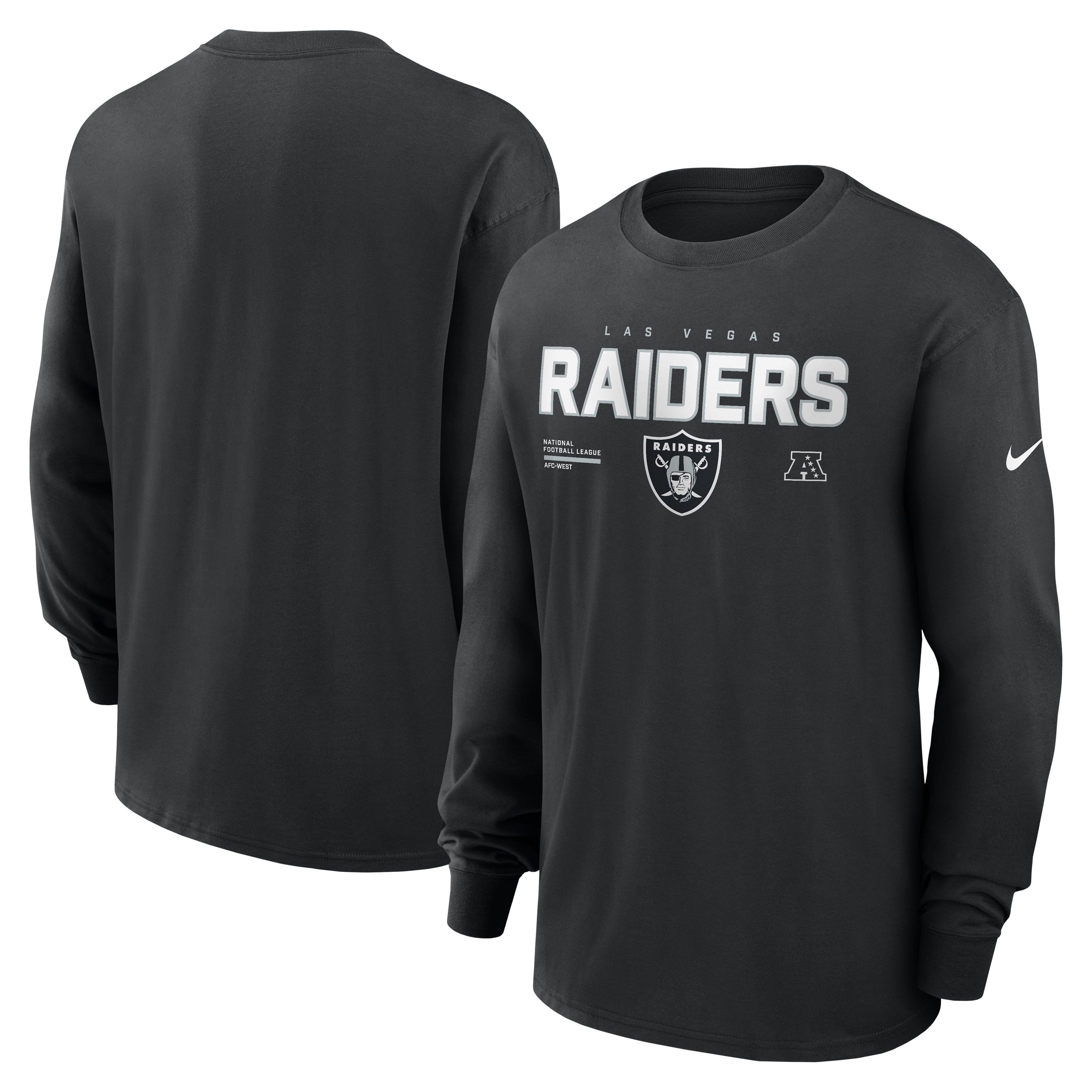 Nike Las Vegas Raiders Long Sleeve T-Shirt-Black