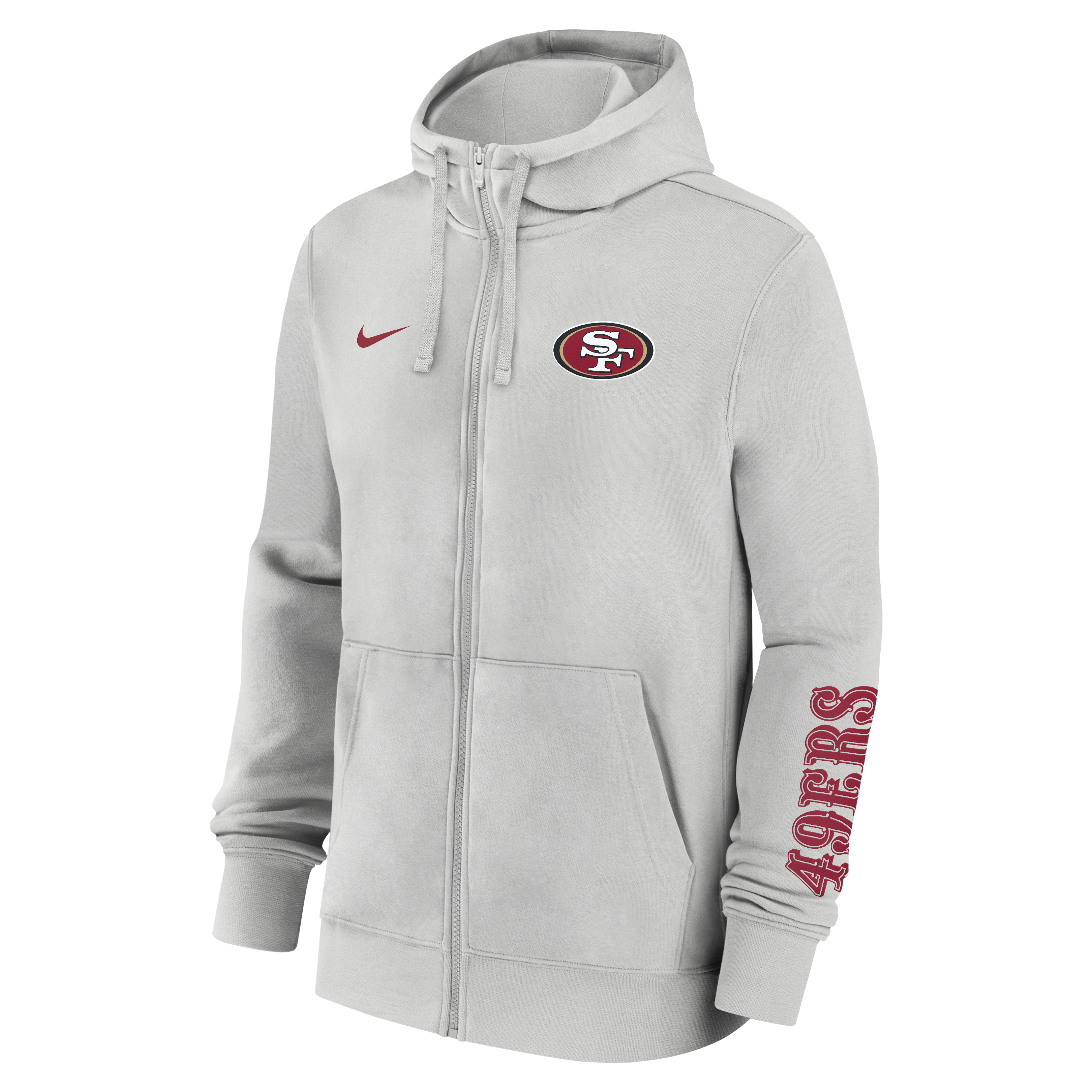 Nike San Francisco 49ers Club Full-Zip Hoodie