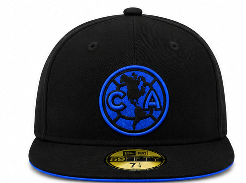 New Era Club America 59FIFTY Fitted Hat - Black/Blue