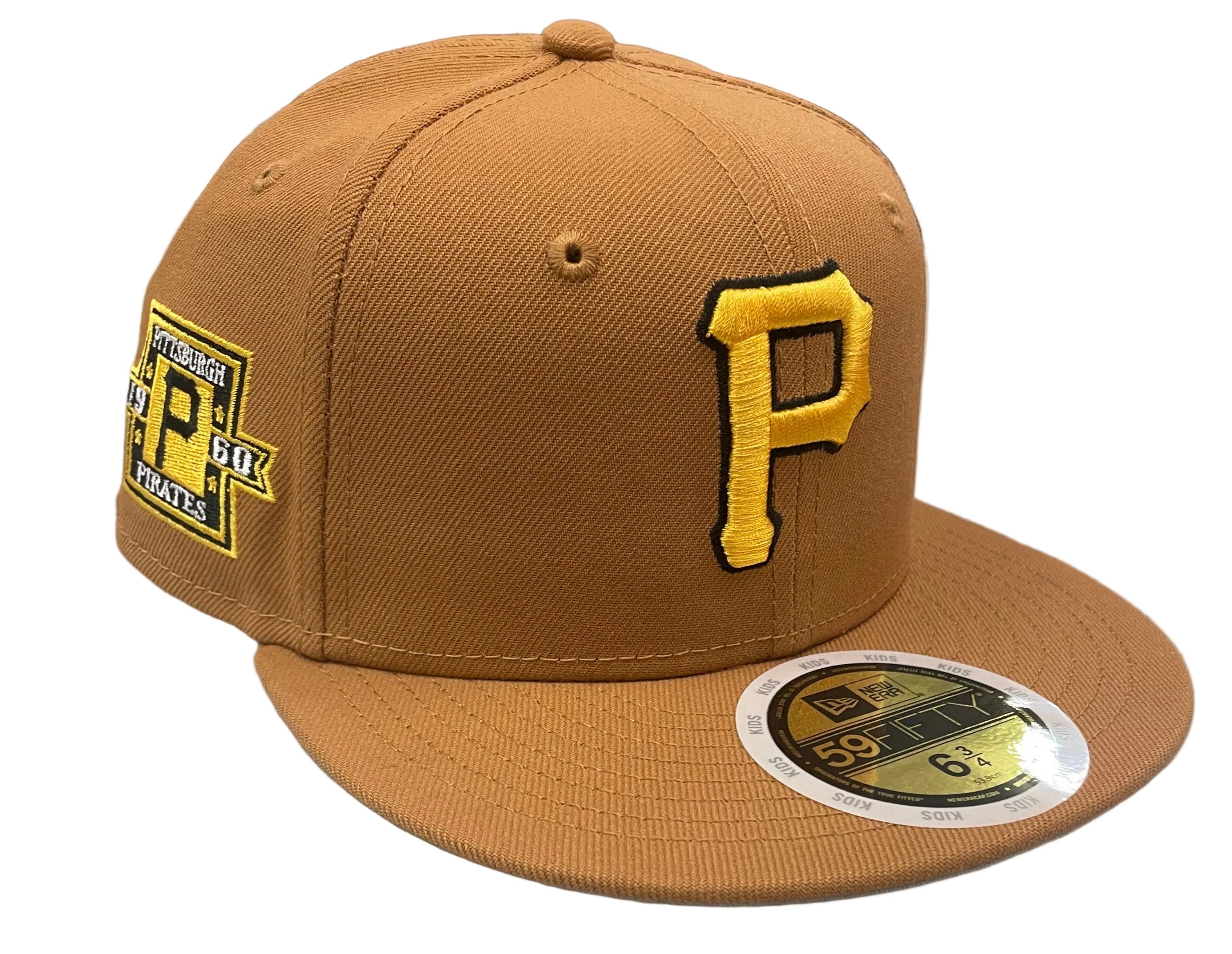 New Era Pittsburgh Pirates Color Pack 59FIFTY Fitted Hat- Light Bronze