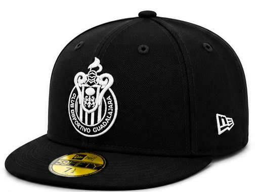 New Era C.D Guadalajara 59Fifty Fitted Hat - Black/White