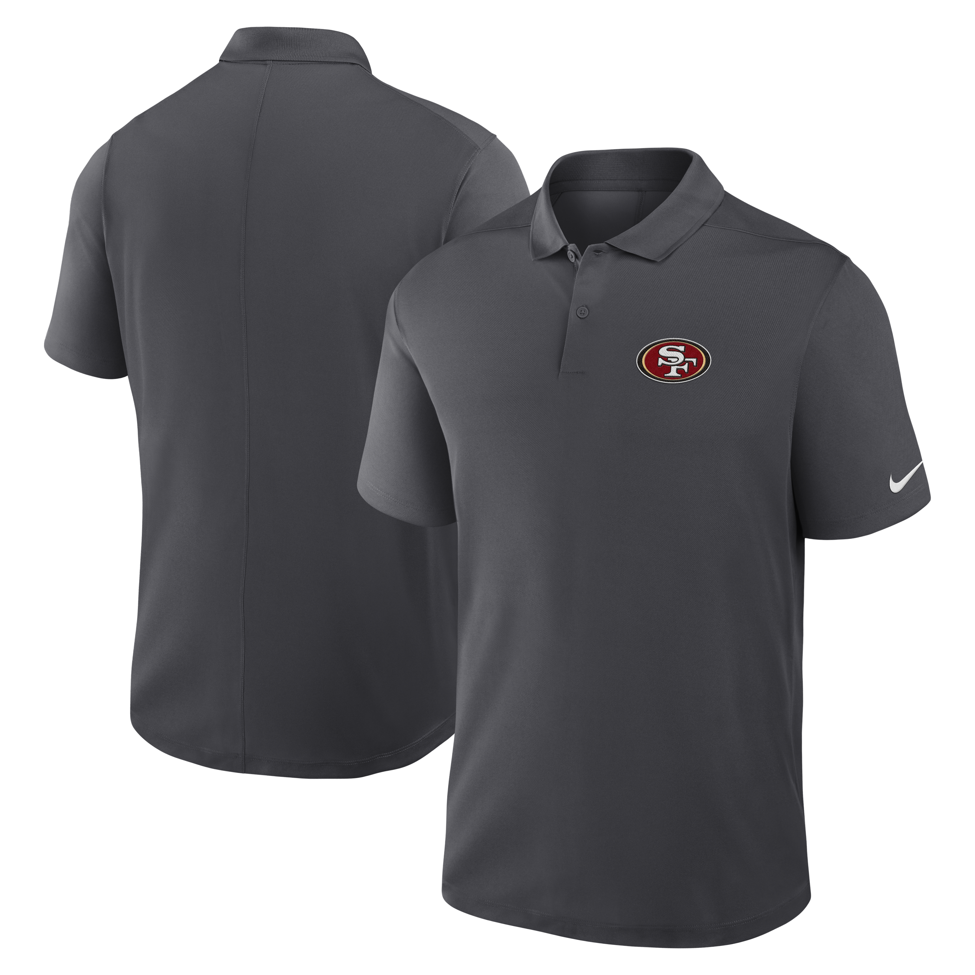 Nike San Francisco 49ers Victory Polo Dark Gray