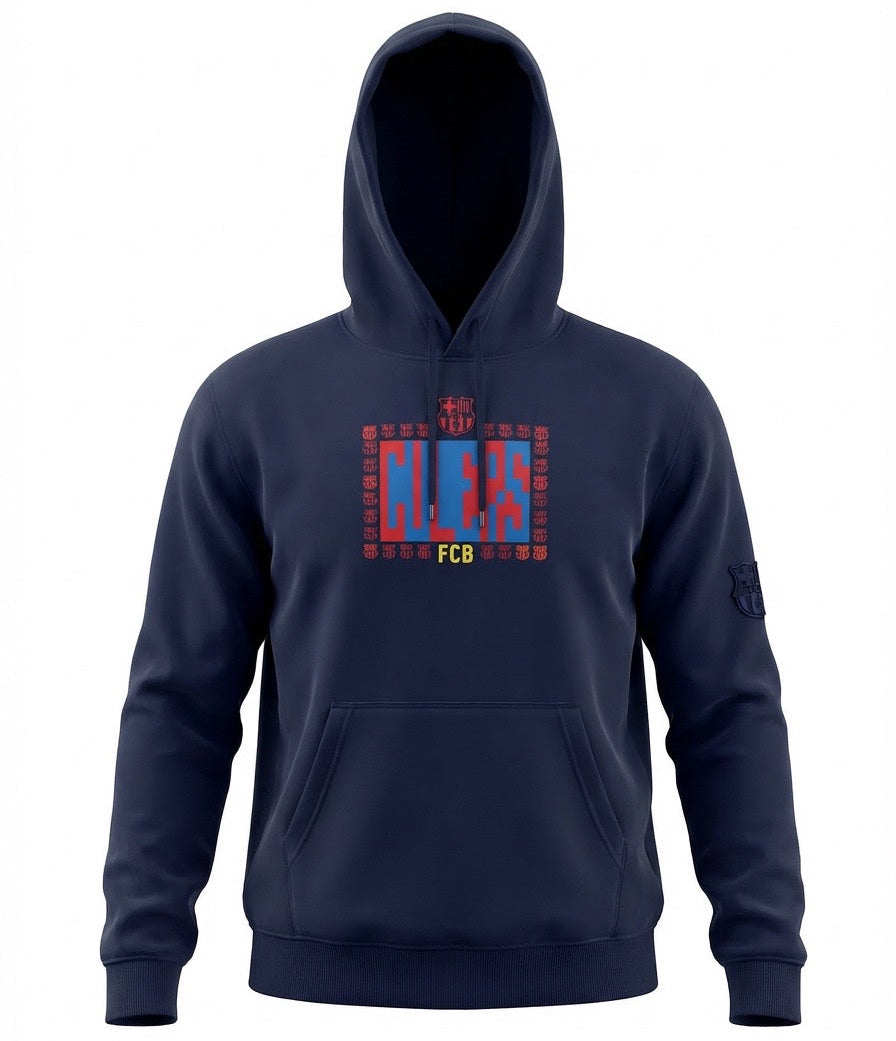 Nike FC Barcelona Men's French Terry Soccer Hoodie