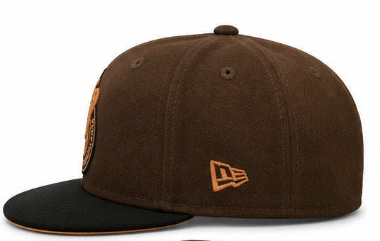 New Era C.D Guadalajara "Goat" Side Patch - Brown/Black