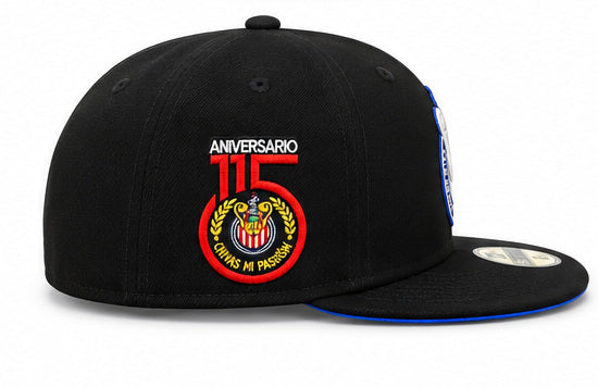 New Era C.D Guadalajara "Aniversario 115" Side Patch - Black