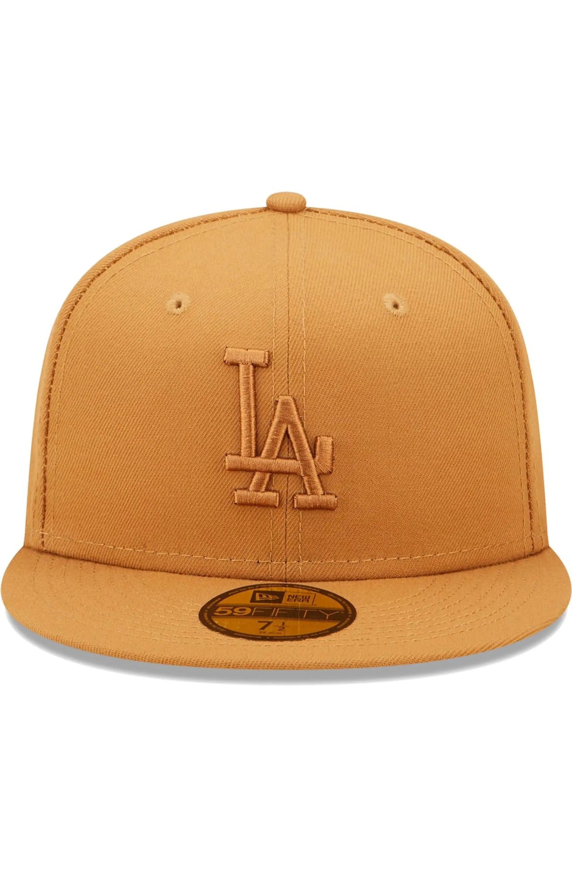 New Era Men's Los Angeles Dodgers Color Pack 59FIFTY Fitted Hat-Bronze