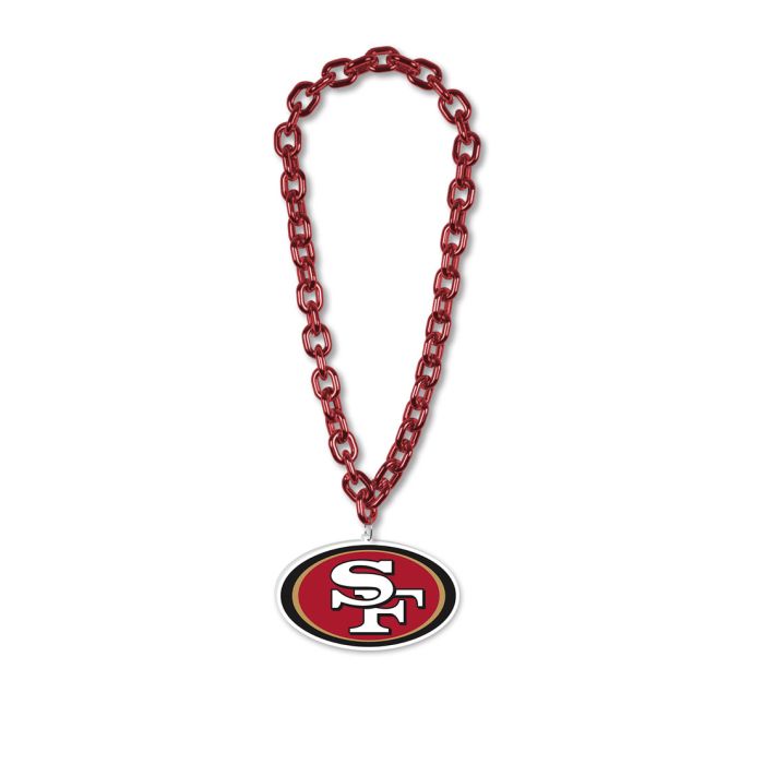 SAN FRANCISCO 49ERS BIG CHAIN NECKLACE
