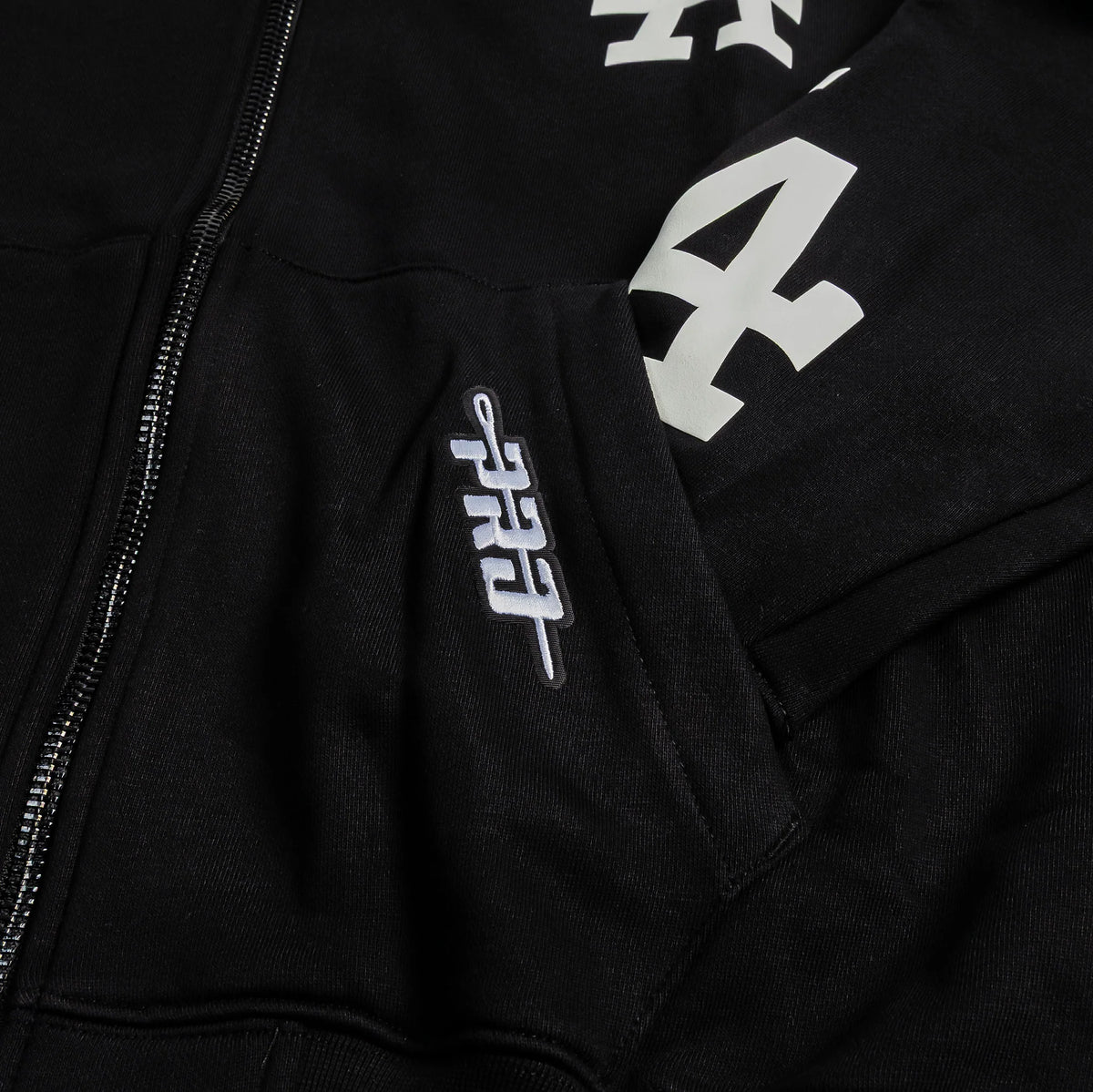 Pro Standard Los Angeles Dodgers All Pro Drop Shoulder Jacket- Black