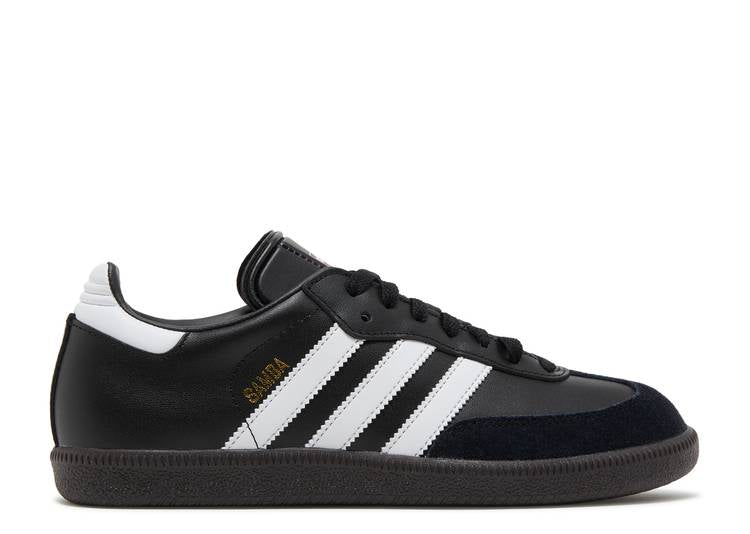 ADIDAS JR SAMBA SHOES BLACK