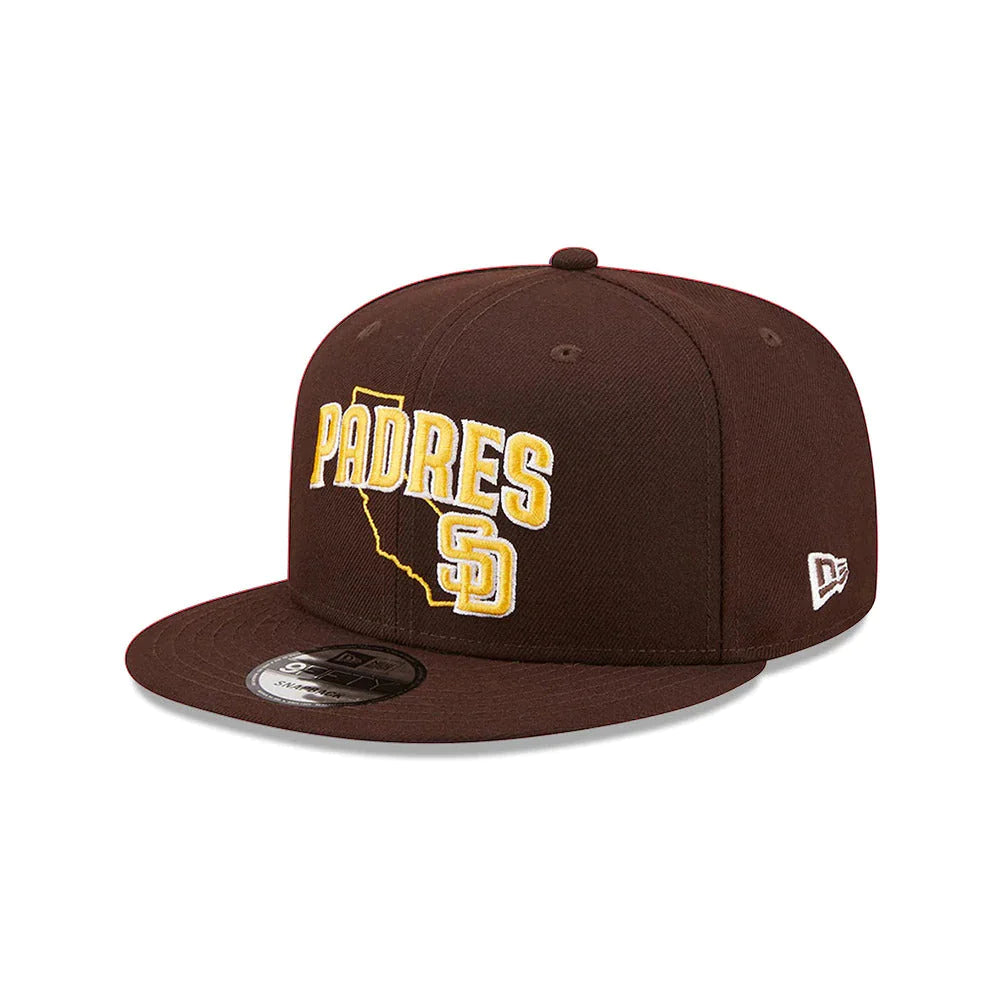 New Era San Diego Padres State Logo 9FIFTY Snapback Hat