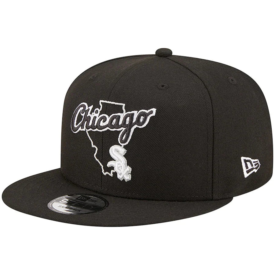 New Era Chicago White Sox State Logo 9FIFTY Snapback Hat
