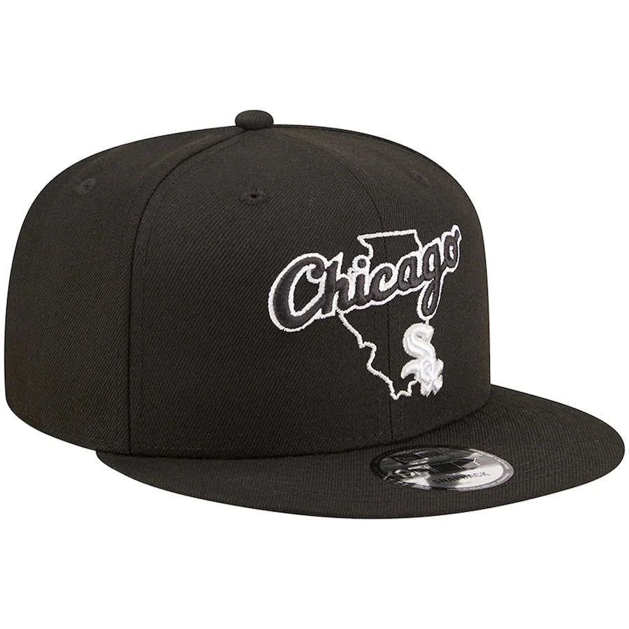 New Era Chicago White Sox State Logo 9FIFTY Snapback Hat