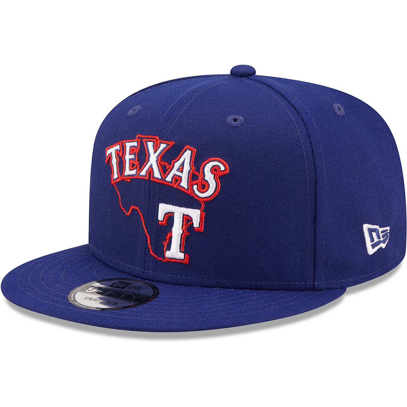 New Era Texas Rangers State Logo 9FIFTY Snapback Hat