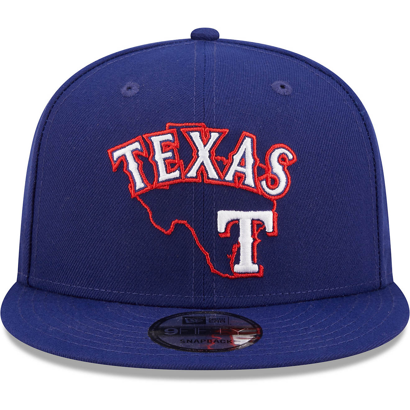 New Era Texas Rangers State Logo 9FIFTY Snapback Hat