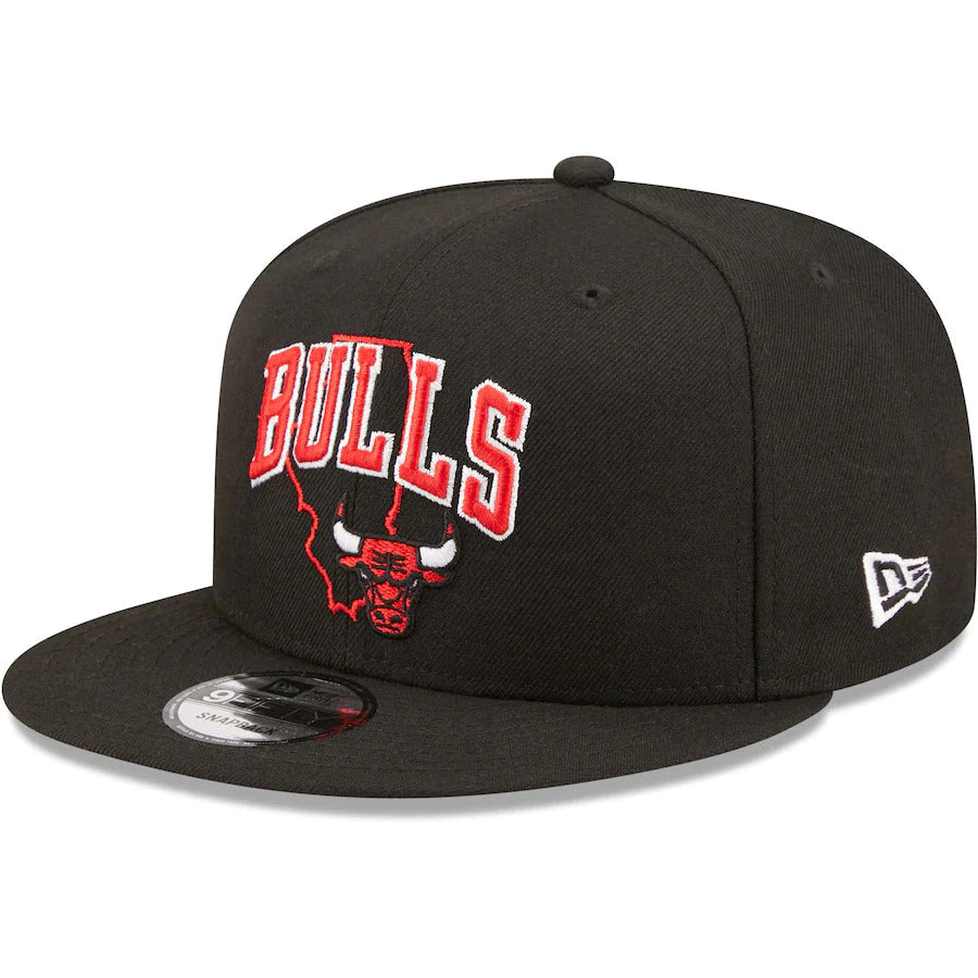 New Era Chicago Bulls State Logo 9FIFTY Snapback Hat