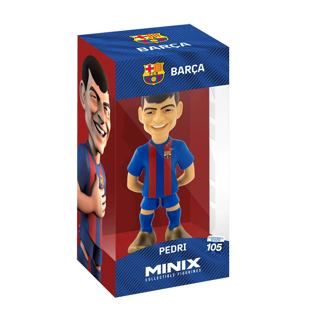 Minix Barcelona 12CM "Pedri" Collectible Figure