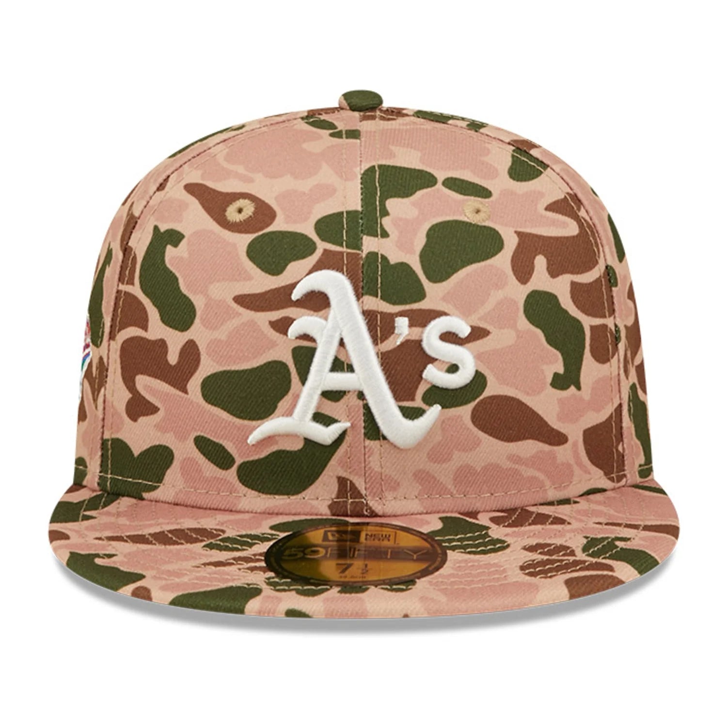 New Era Oakland Athletics 1989 World Series Side Patch Duck Camo 59FIFTY Fitted Hat