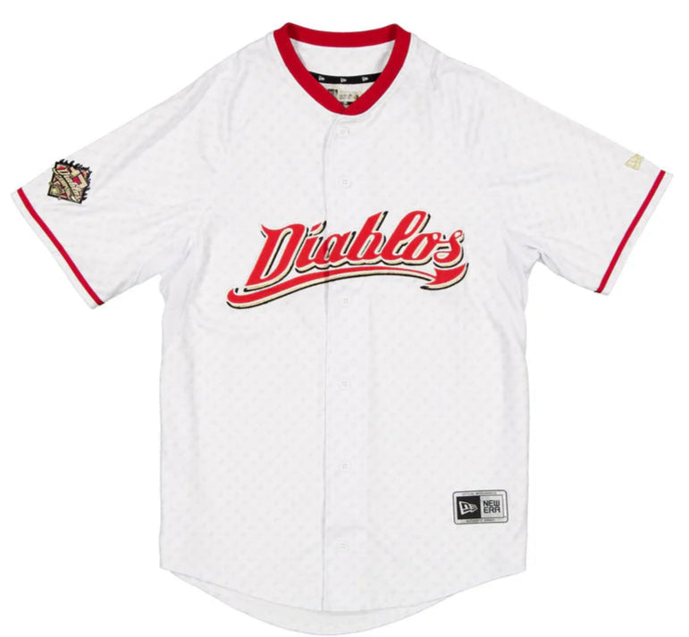New Era Diablos Rojos del México LMB 100th Anniversary Home Jersey