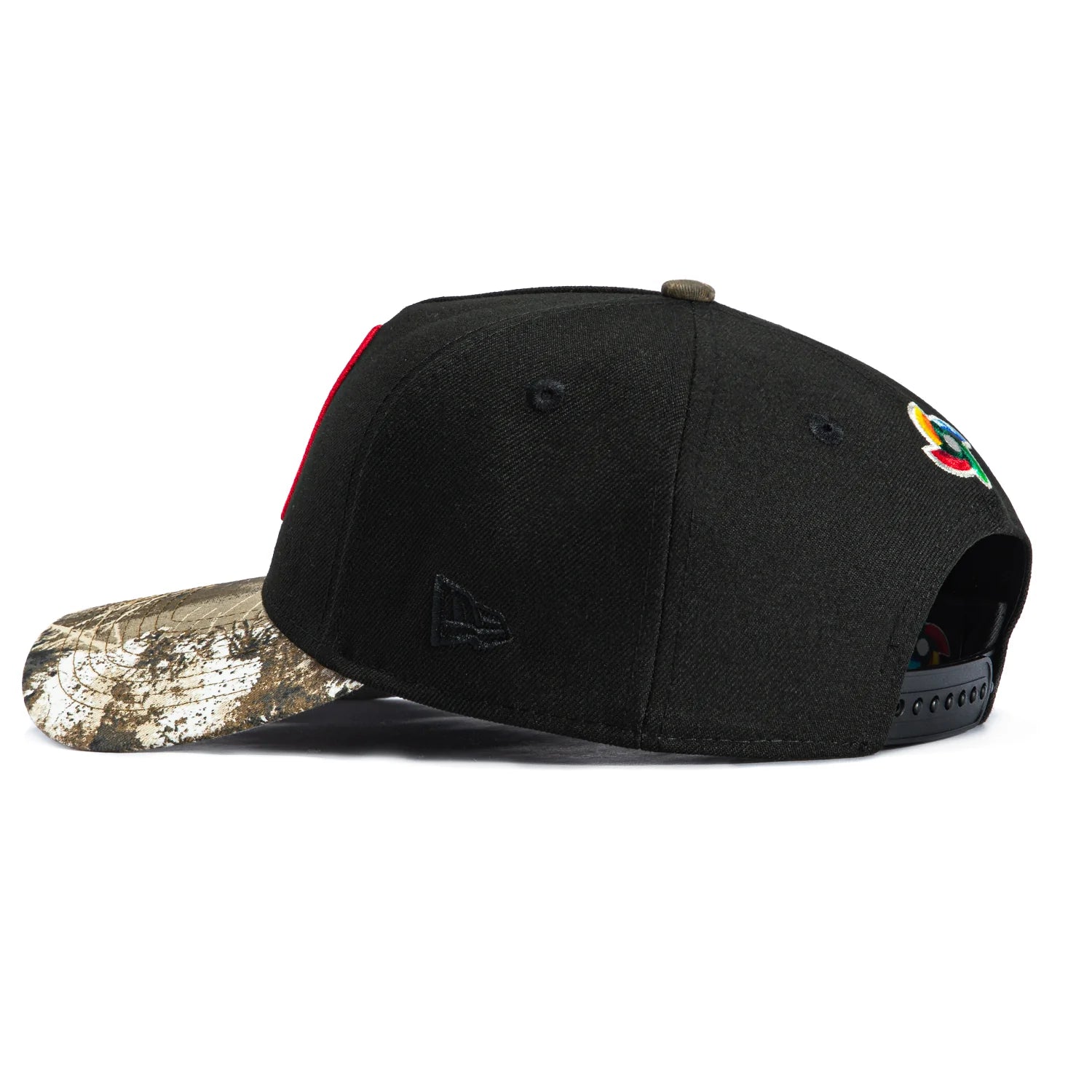 New Era Mexico WBC Realtree 9FORTY A-Frame Snapback Hat-Black
