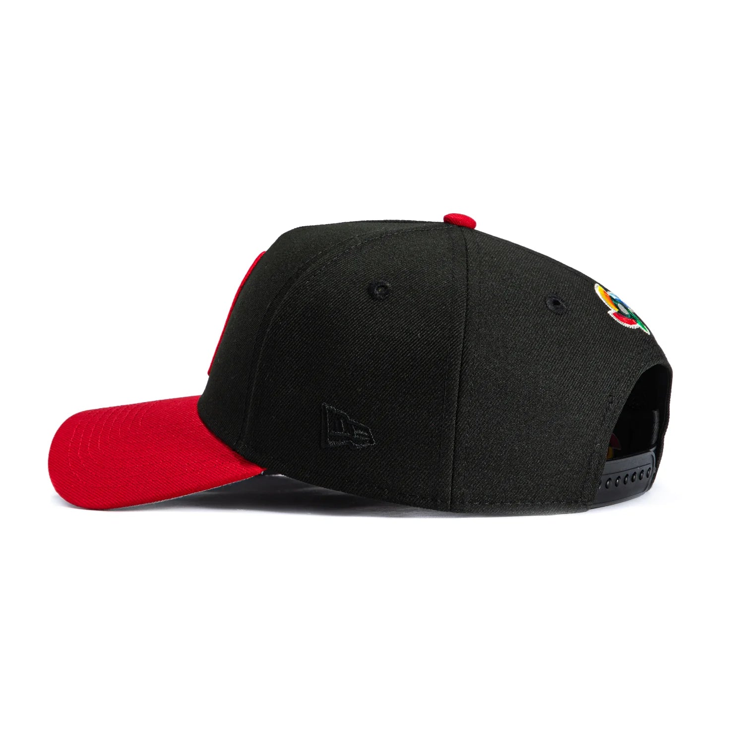 New Era Mexico WBC 9FORTY A-Frame Snapback Hat-Black/Red