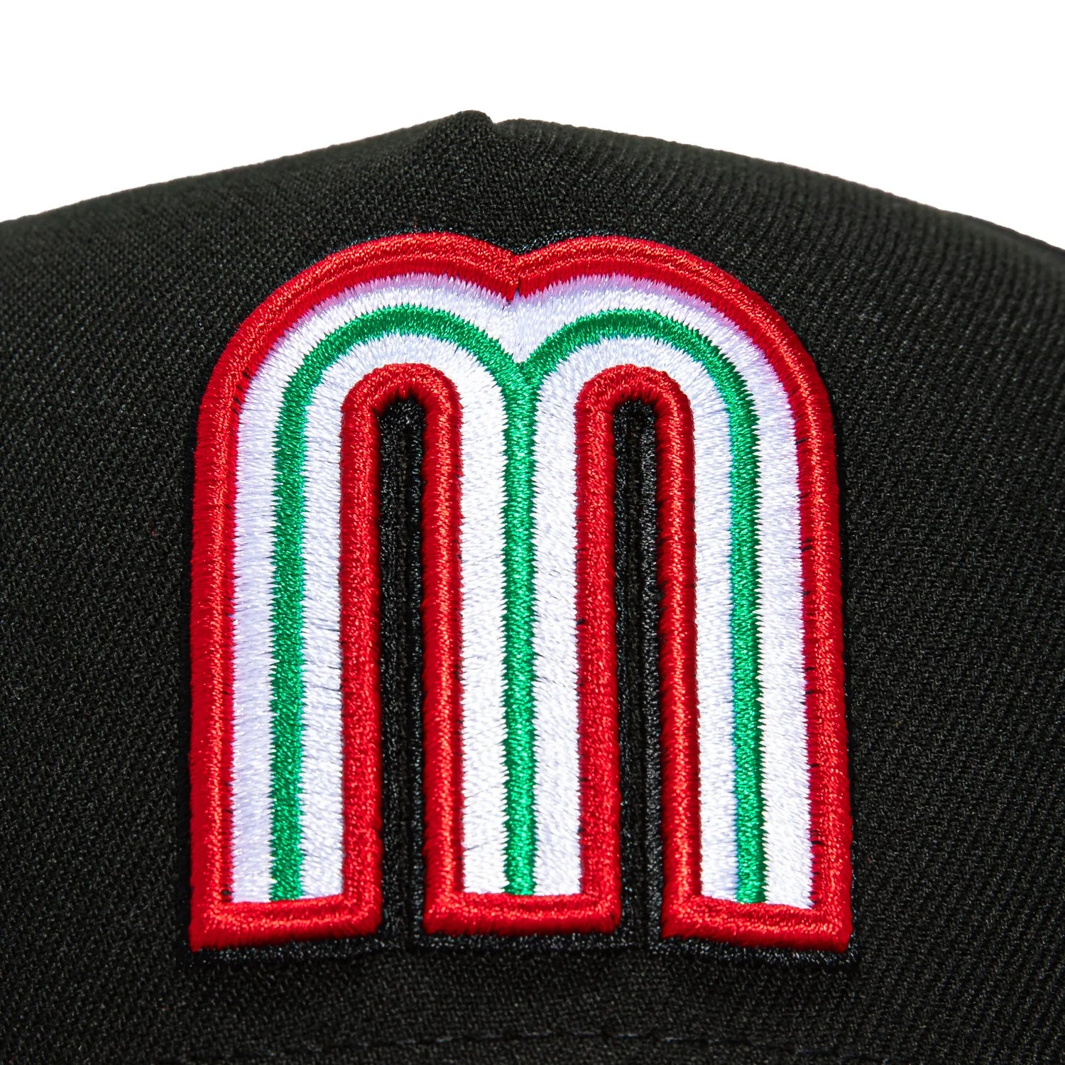 New Era Mexico WBC 9FORTY A-Frame Snapback Hat-Black/Red