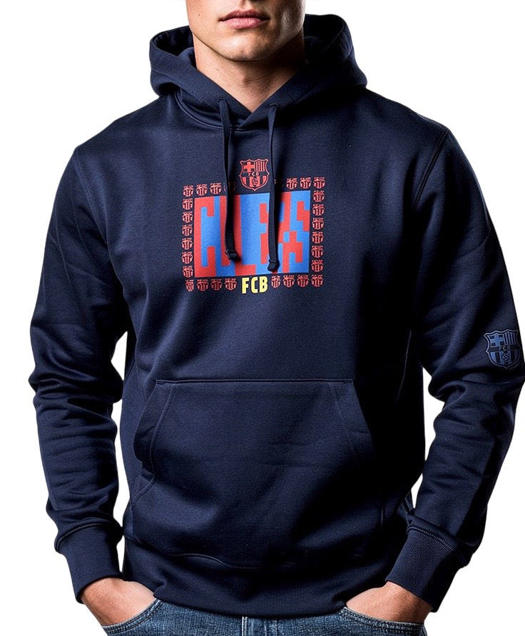Nike FC Barcelona Men's French Terry Soccer Hoodie