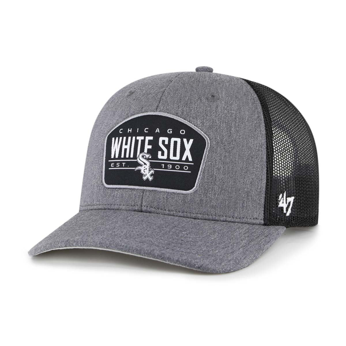 '47 BRAND CHICAGO WHITE SOX  Slate '47 TRUCKER ADJUSTABLE HAT