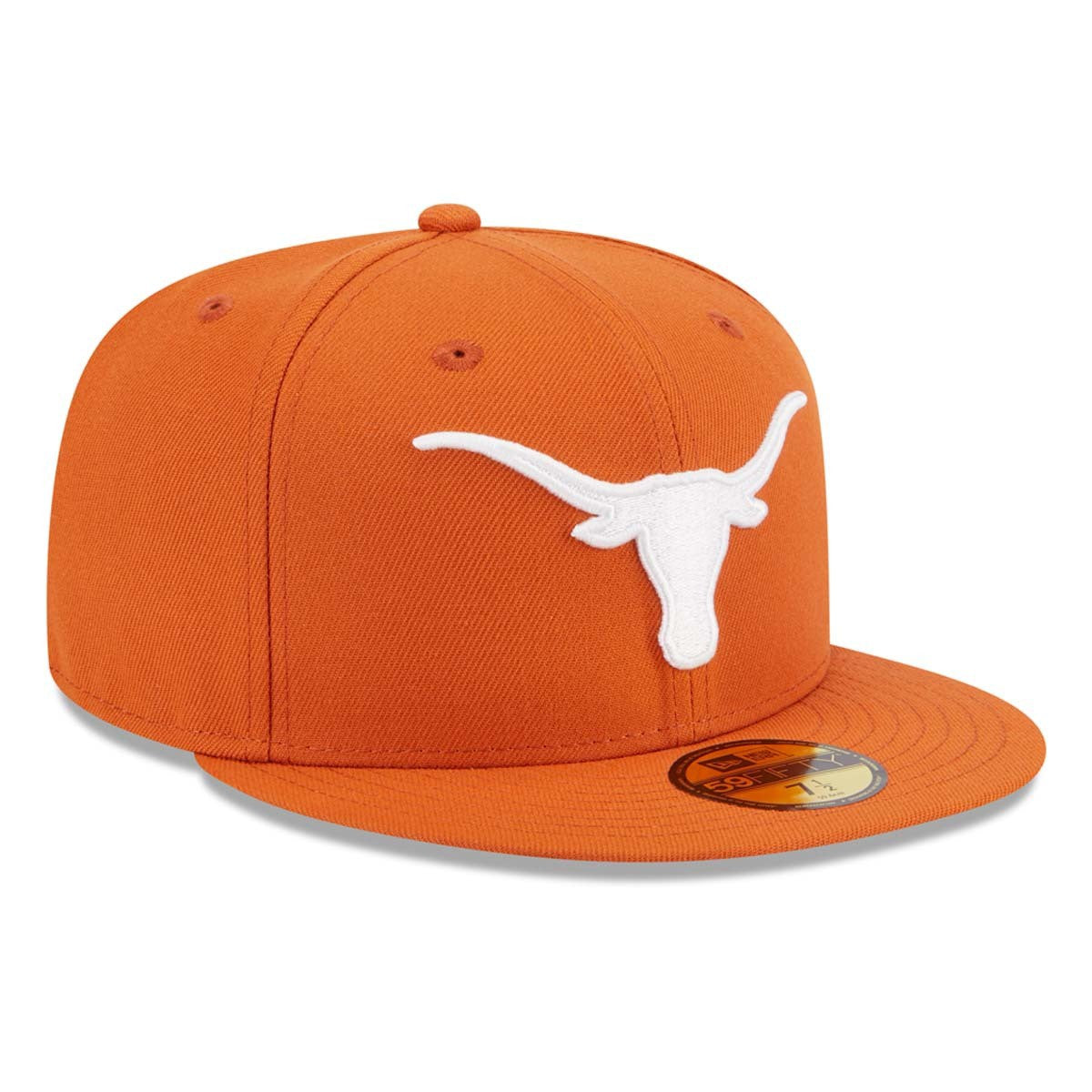 New Era Texas Longhorns Basic 59FIFTY Team Fitted Hat - Texas Orange