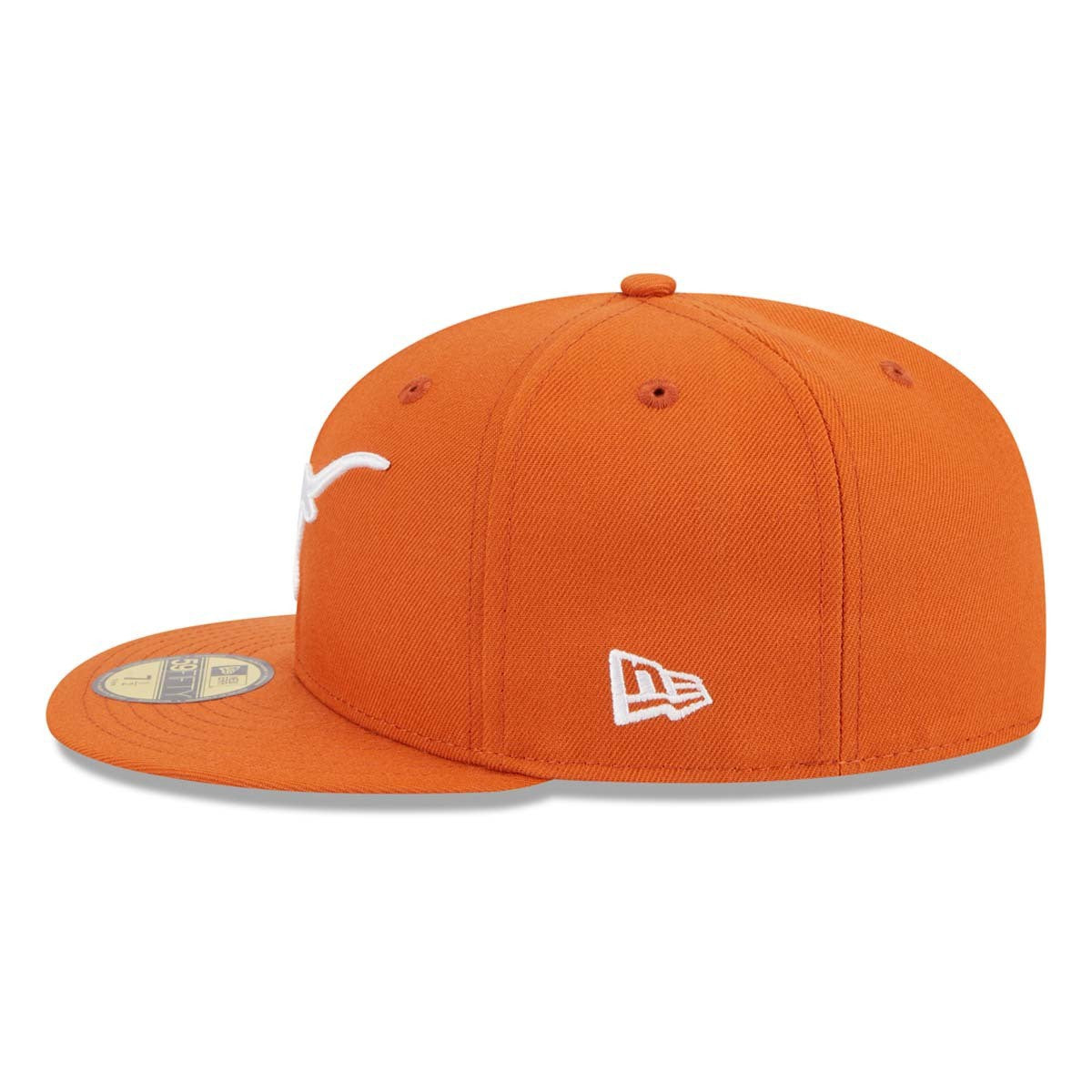 New Era Texas Longhorns Basic 59FIFTY Team Fitted Hat - Texas Orange