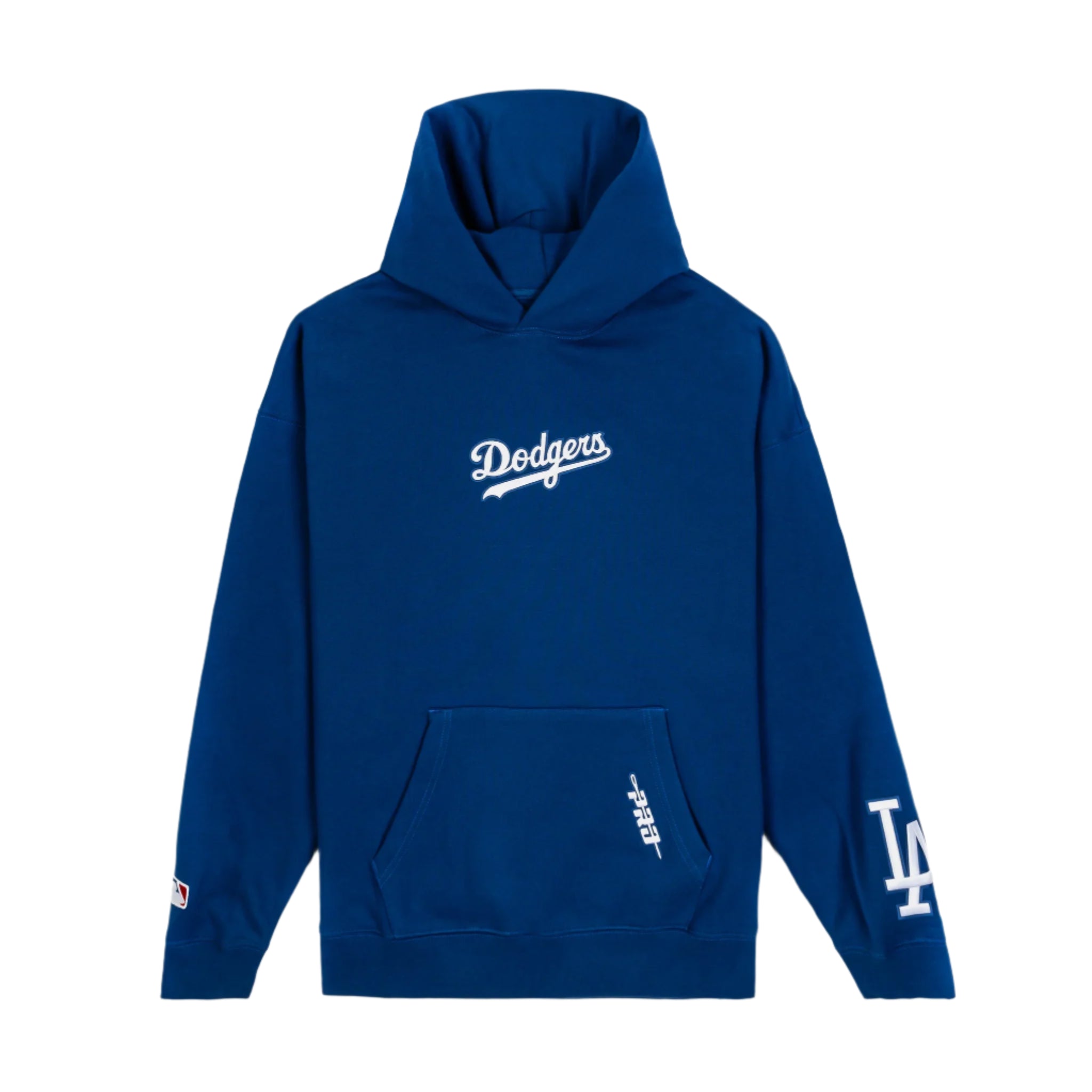 Pro Standard Men's Los Angeles Dodgers Wingspan Pullover Hoodie-Blue
