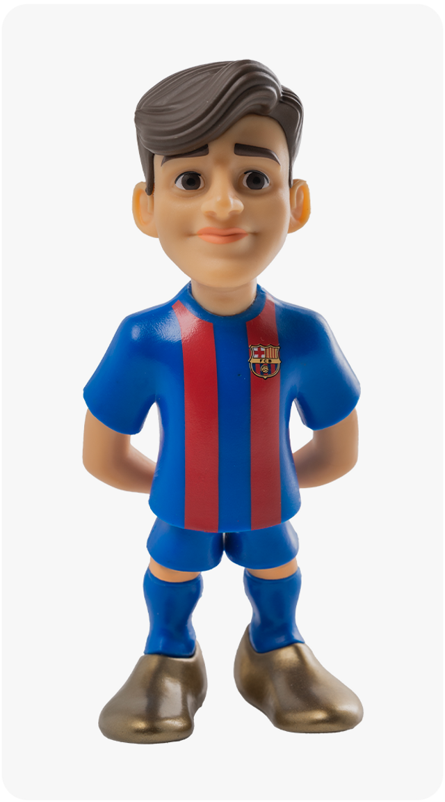 Minix Barcelona 12CM "Gavi" Collectible Figure