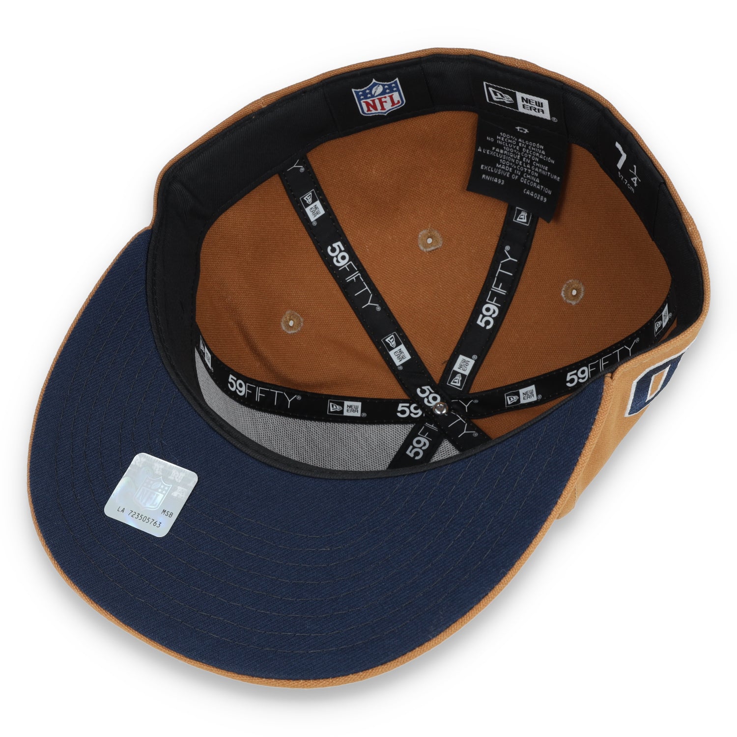 New Era Dallas Cowboys 59FIFTY Fitted Hat- Bronze/Navy