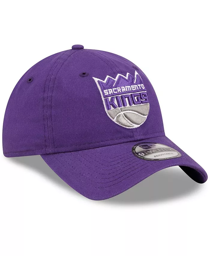 New Era Sacramento Kings Core 2.0 Classic 9TWENTY Adjustable Hat-Purple