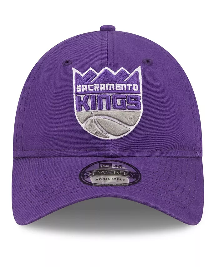 New Era Sacramento Kings Core 2.0 Classic 9TWENTY Adjustable Hat-Purple