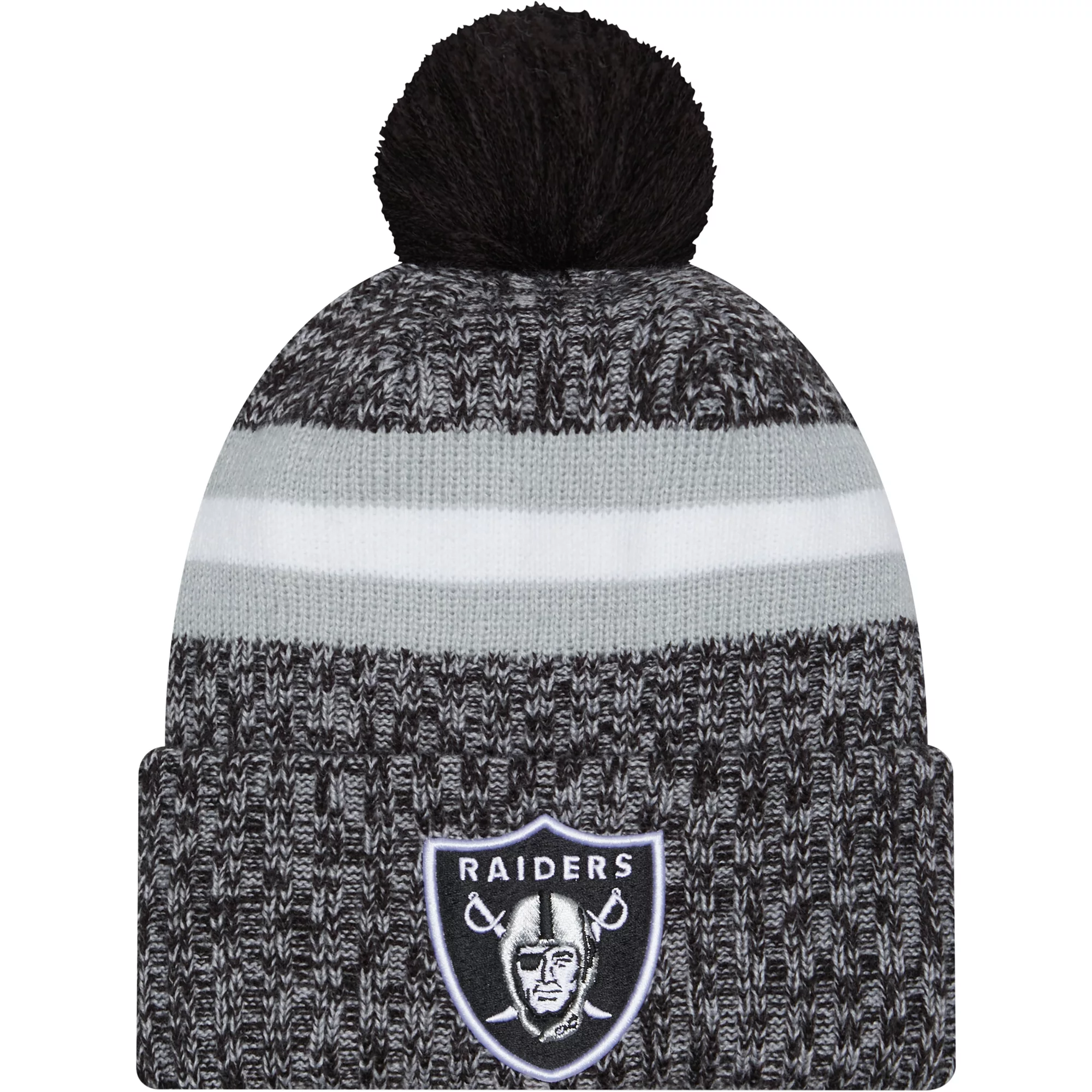 New Era Las Vegas Raiders Sideline Black Sport Knit 2023