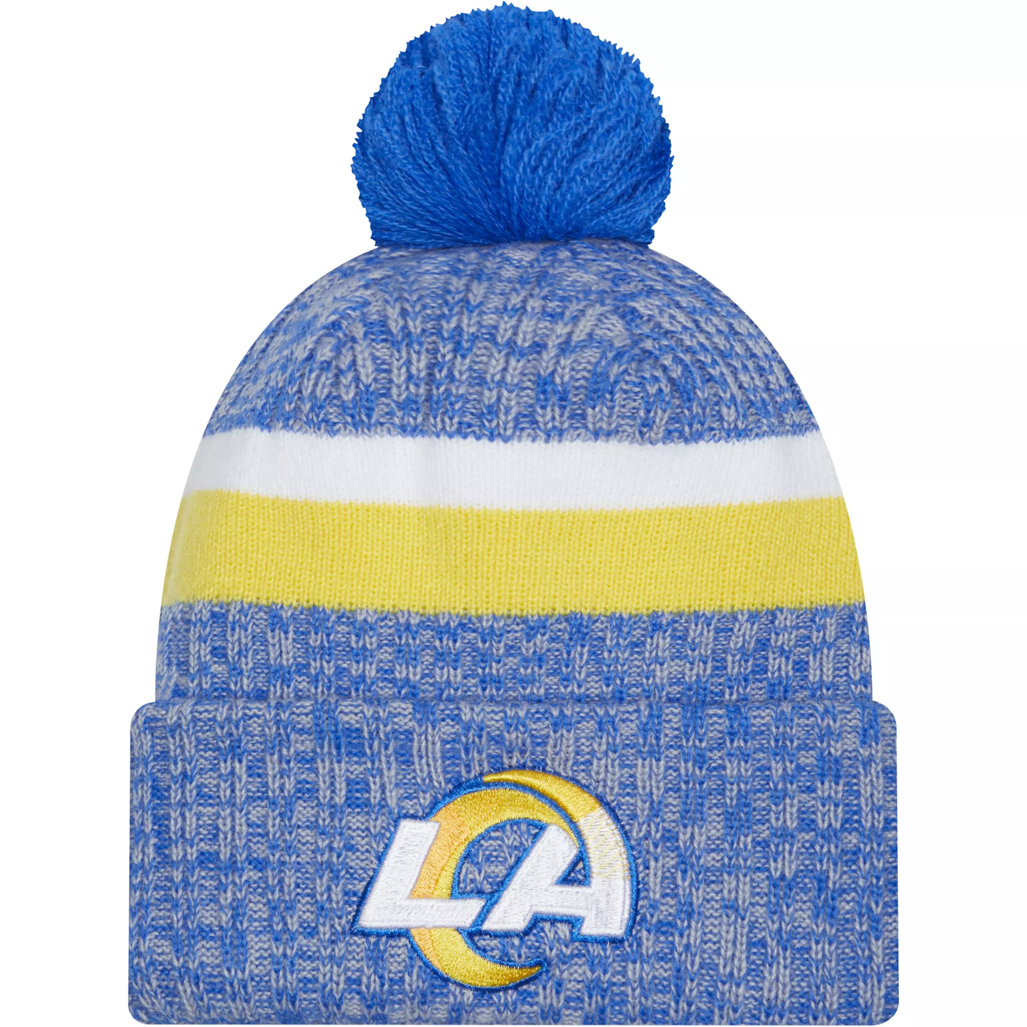 New Era Los Angeles Rams Sideline Knit 2023-Blue/Yellow