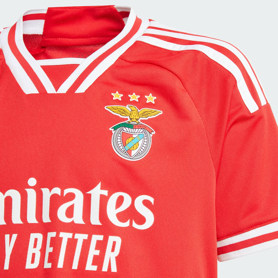 Adidas Men's S.L. Benfica Home Jersey 23/24-Red