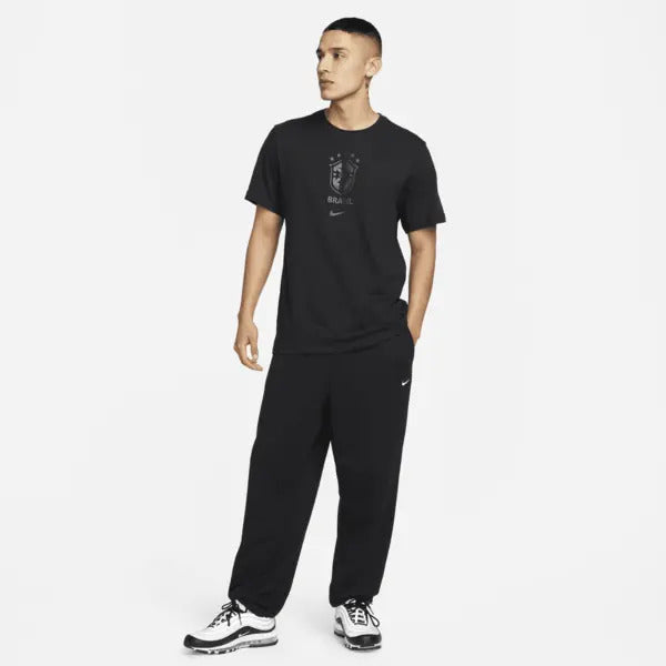Nike Brazil Crest Men's T-Shirt- Black