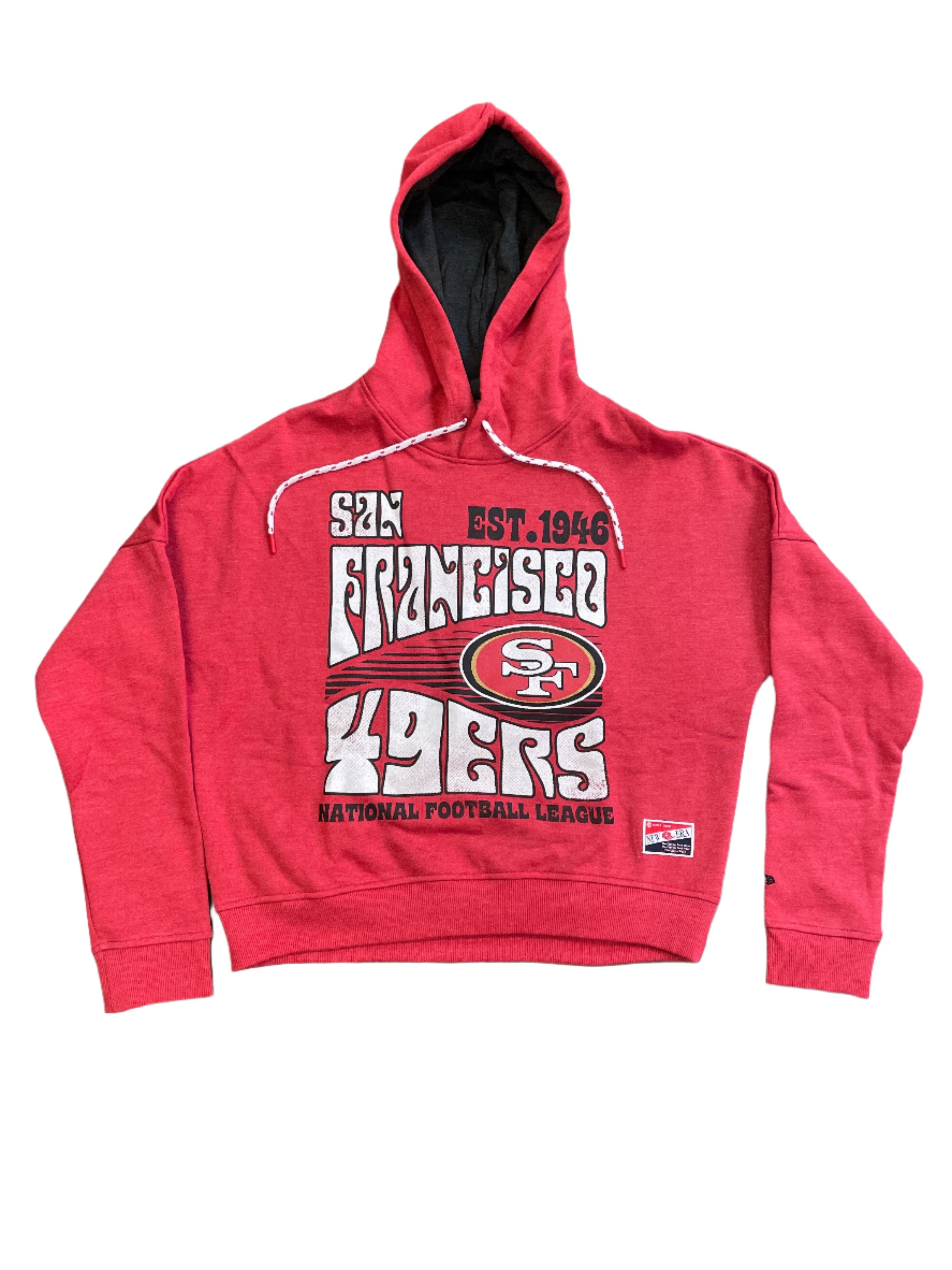 New Era Women's San Francisco 49ers Cropped Hoodie