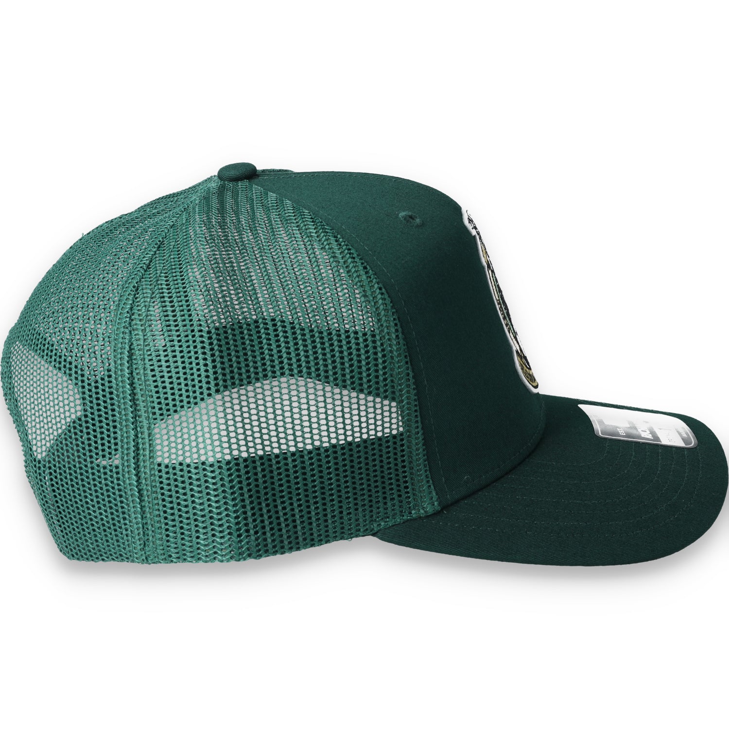 Mexico Snapback Trucker Cap-Dark Green