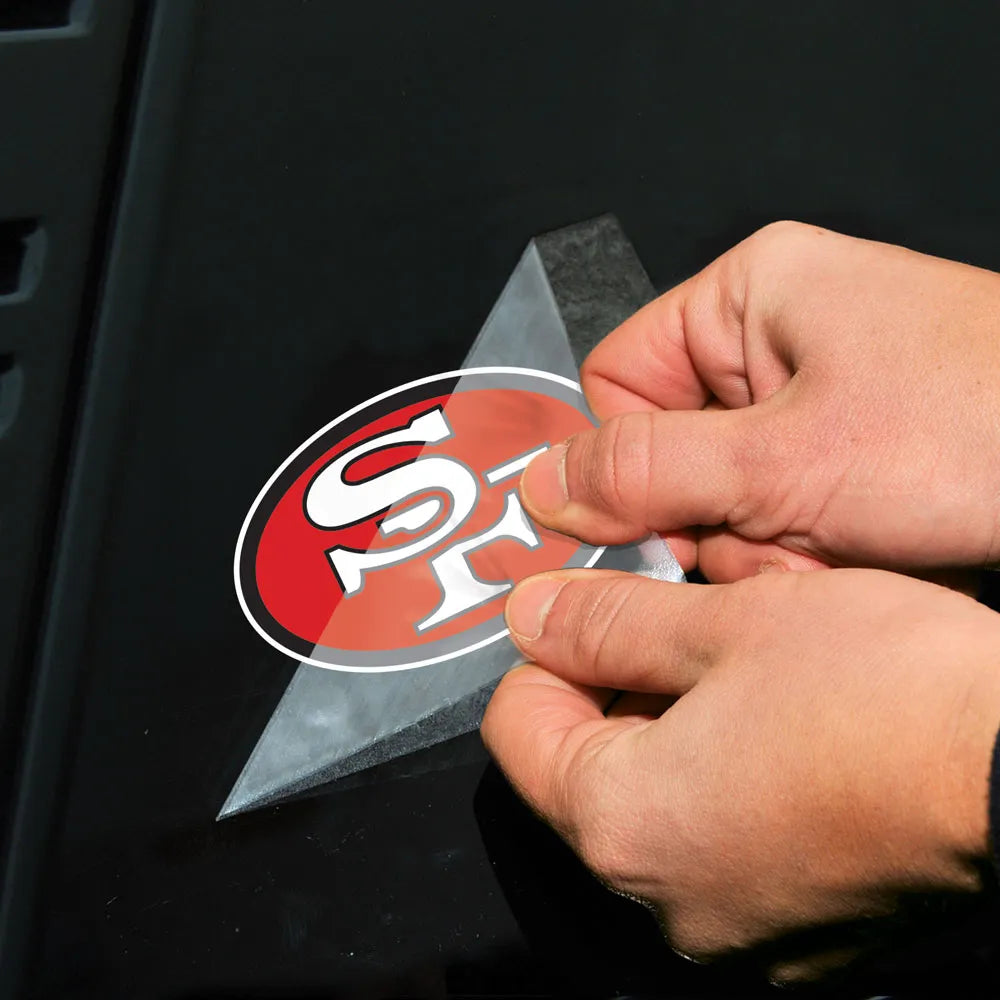 San Francisco 49ers classic logo Perfect Cut Color Decal 4"x4"