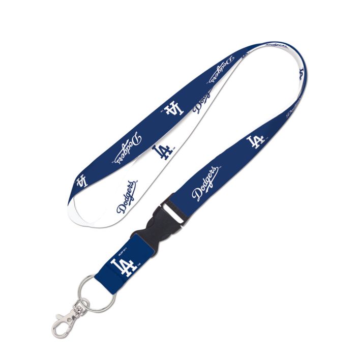 LOS ANGELES DODGERS LANYARD W/DETACHABLE BUCKLE 1"