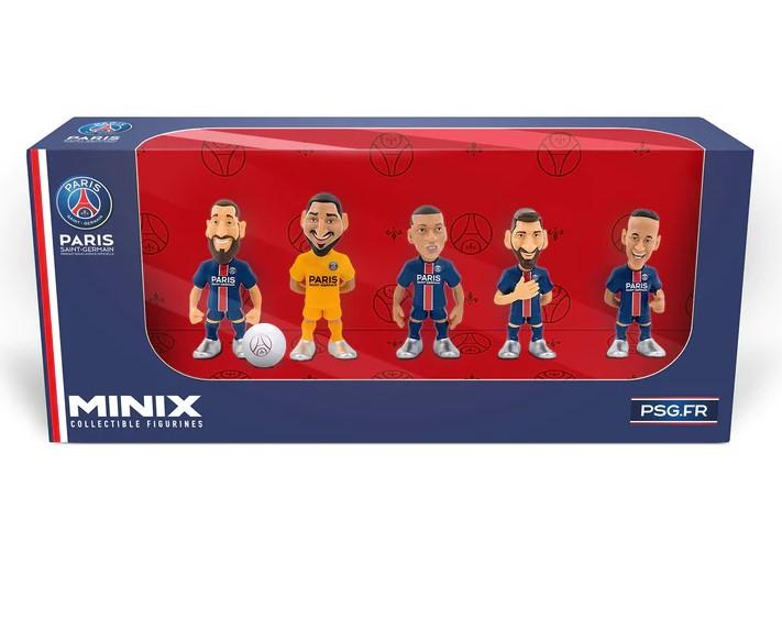 Minix 12CM PSG Collectible Figure 5 Pack